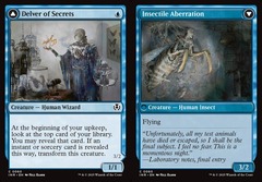 Delver of Secrets // Insectile Aberration